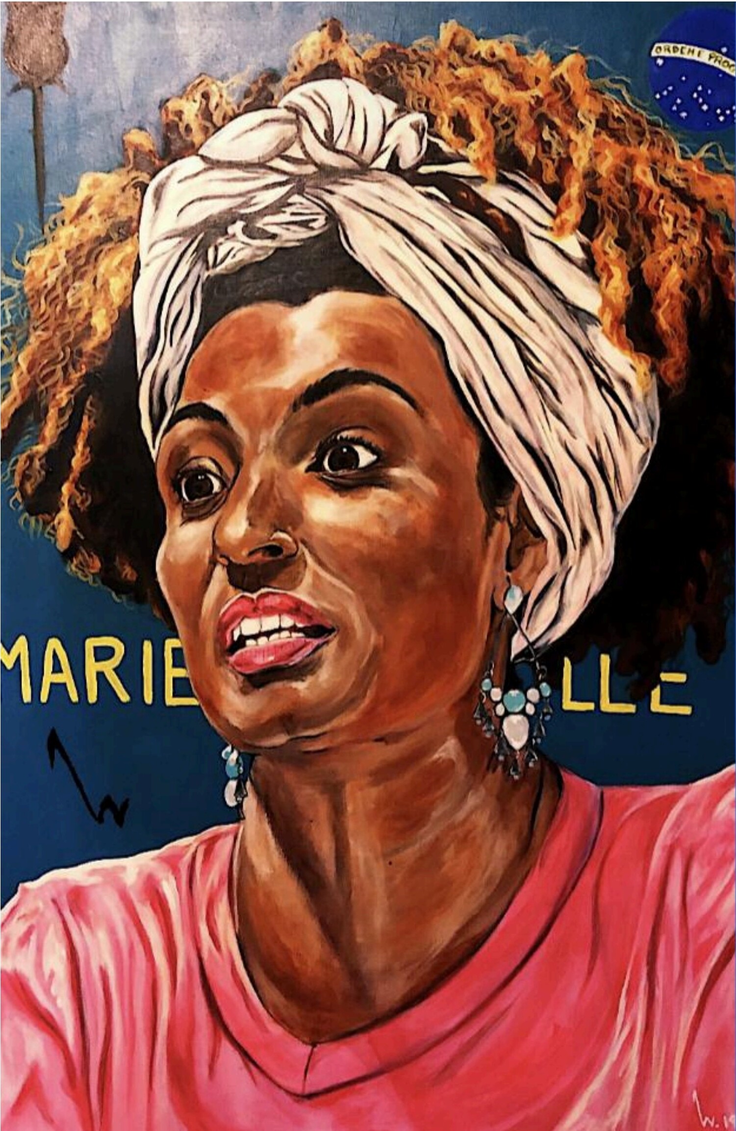 Marielle — Acrylic on canvas